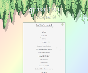 Wedding Invitation
